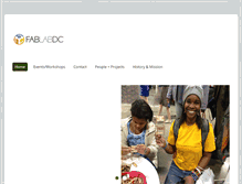 Tablet Screenshot of fablabdc.org